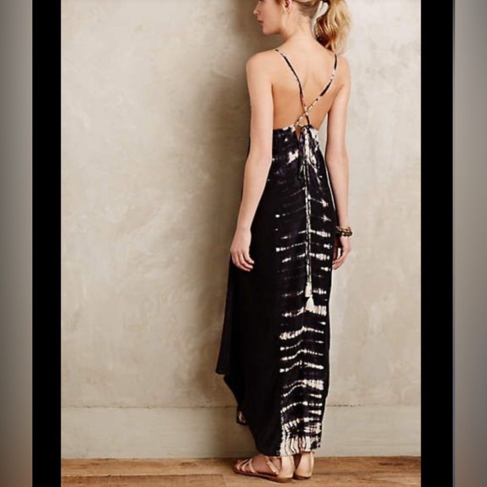 *NWT* Gypsy 100% Silk Tye Dye Maxi Dress